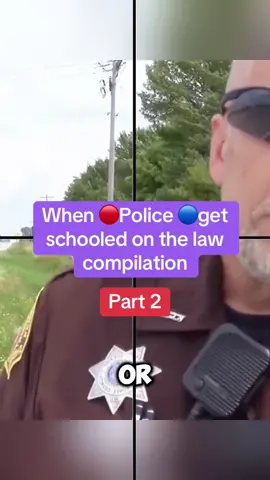 When 🔴Police 🔵get schooled on the law compilation #law #lawsuit #cops #usa🇺🇸 #usa_tiktok #foryou #arrested #viral #copsoftiktok #usa 