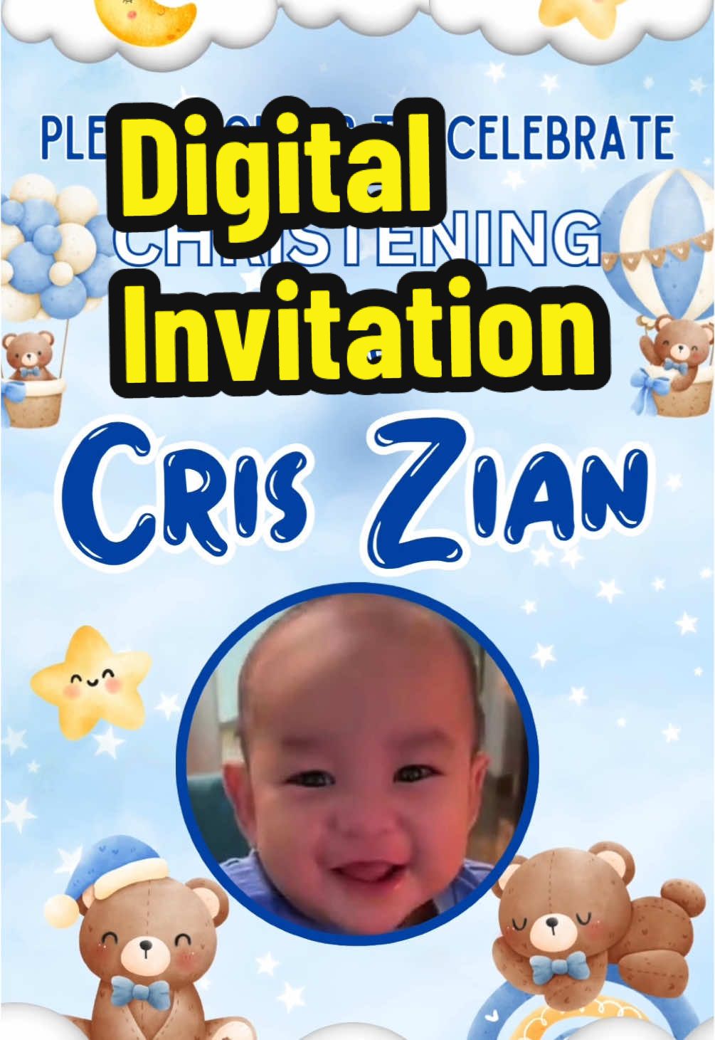 Digital invitation now available, please message us to avail :) #digitalinvitation #invitationvideo #videoinvitation #fyp #fypage  #fbpost2025シ  #SipagatTiyagaWalangImposible #diskartelangsabuhay #printingbusiness 