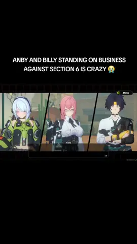 Section 6 is strong asf but them 2 don't seem to care, they're ready to throw hands 😈 #zenlesszonezero #zenlesszonezeroedit #zenlesszonezerocharacters #zenless #zzz #aura 