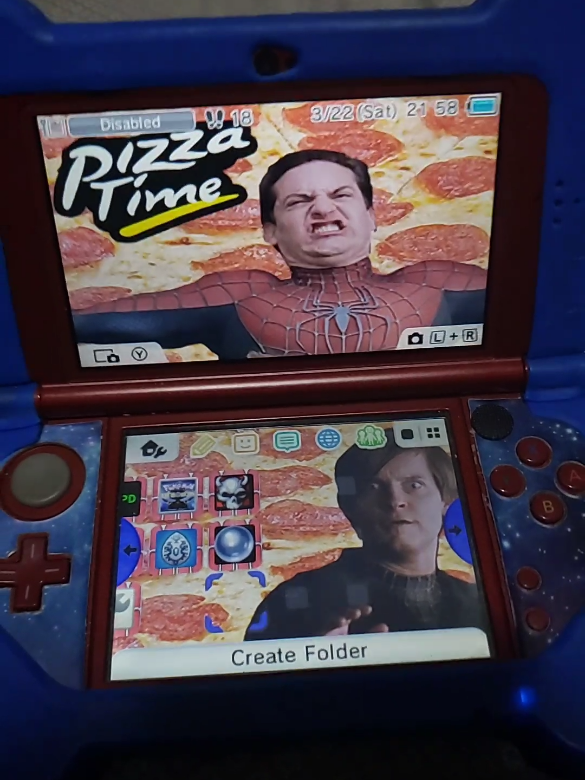 tobey maguire invaded my 3ds and installed space cadet pinball #3ds #spiderman #pinball #pizzatime #nostalgia #nintendo #handheldgaming #fyp 