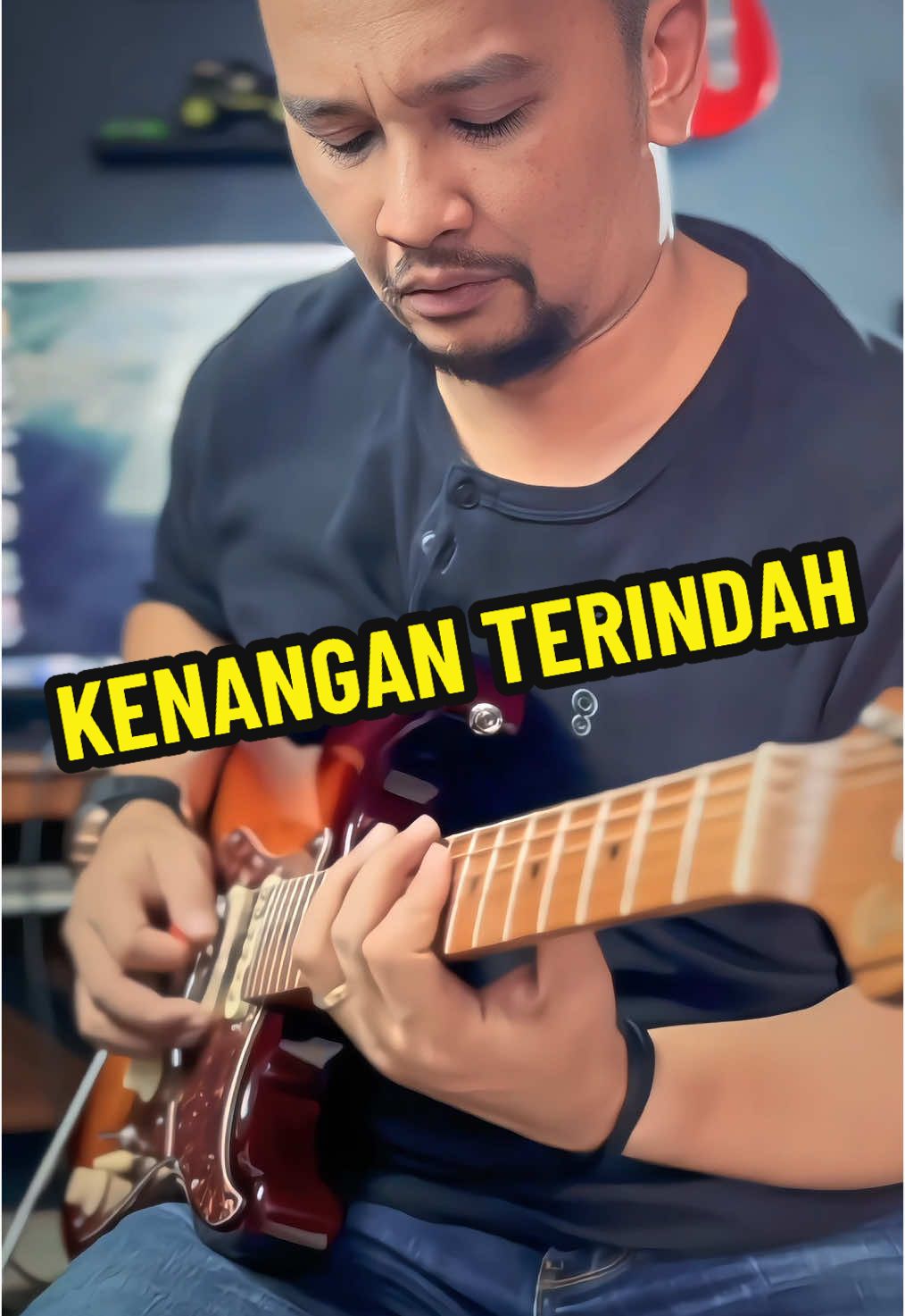 laki-laki tidak bercerita,tiba2 Samsons versi Petrucci ..Feel maksimal, siap2 baper? Gear: 🎸 Guitar: @crafterguitarid Crema 🎸 String: @fstrings.id 🔥 Support: @hawilamusik @gitarostore 🎵Music : @samsonstheband  #KenanganTerindah #Samsons #GuitarSolo #ShredGuitar #CrafterCrema #FString #HawilaMusik #GitaroStore #RockIndonesia #GuitaristIndonesia #guitarcover 