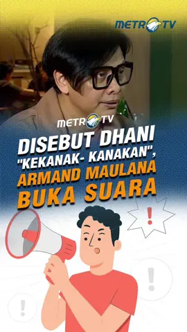 Musisi, Armand Maulana buka suara soal statement Ahmad Dhani yang sebut  pengajukan uji materi UU Hak Cipta ke MK 