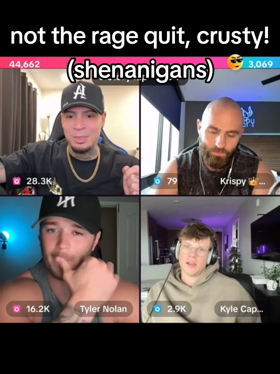 not the rage quit, krusty! #petroclips #krisptmatt #kylecapener #tylernolan #jamesneese #jourdanblue  #dailyrankings #tiktokbattles #tiktokbattling #rankingsclips #funnyrankingsclips #shenaningans #rankingsshenanigans 