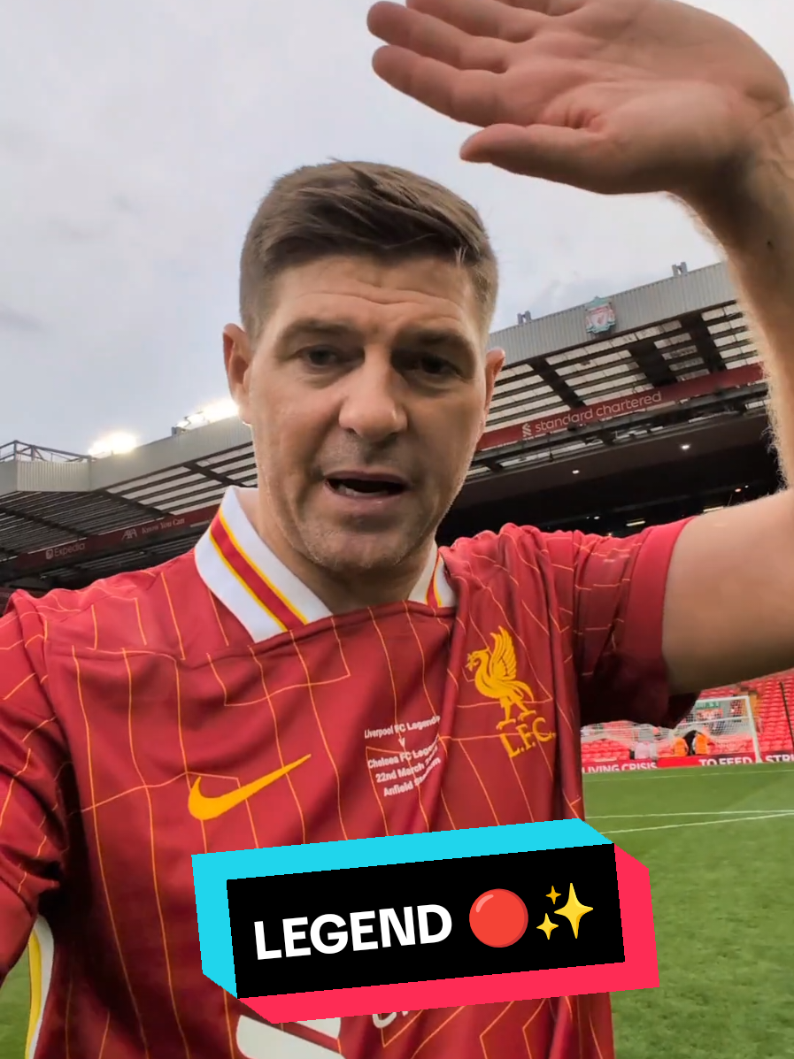 Seeing Gerrard back at Anfield got us feeling like 🥹✨♥️