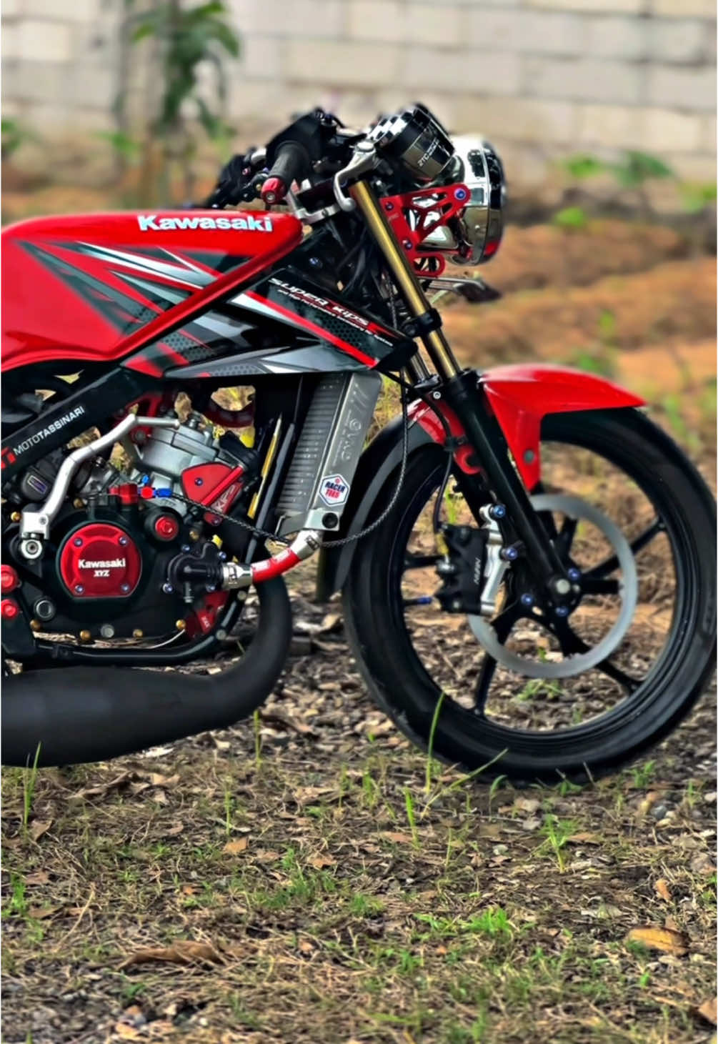 Merah janda🤏🏻#fyp #ninjass #supercobra #ninja #twostroke #nxlracingproduct #fypシ゚ #agstyle🔥 #xyzbca #agstyle 