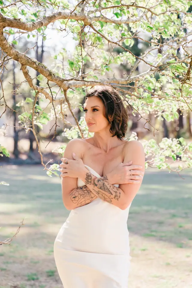 You're doubting yourself, while others are terrified of your potential. 🫶🏼 #fyp #spring #photography #tattooedmom #GlowUp 