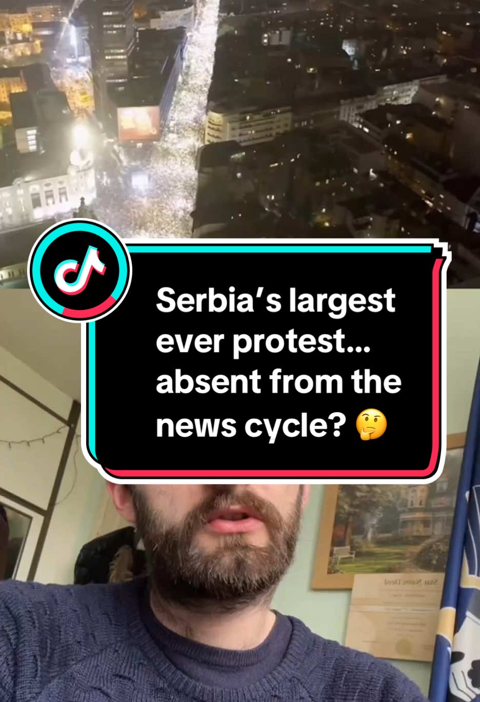 A big thank you to @Андрей Иванов for helping me make this video. #countdaedalus #fyp #serbia🇷🇸 #serbiaprotest #protests #breakingnews #news #serbia #breaking #disaster #trending #protest #europe 