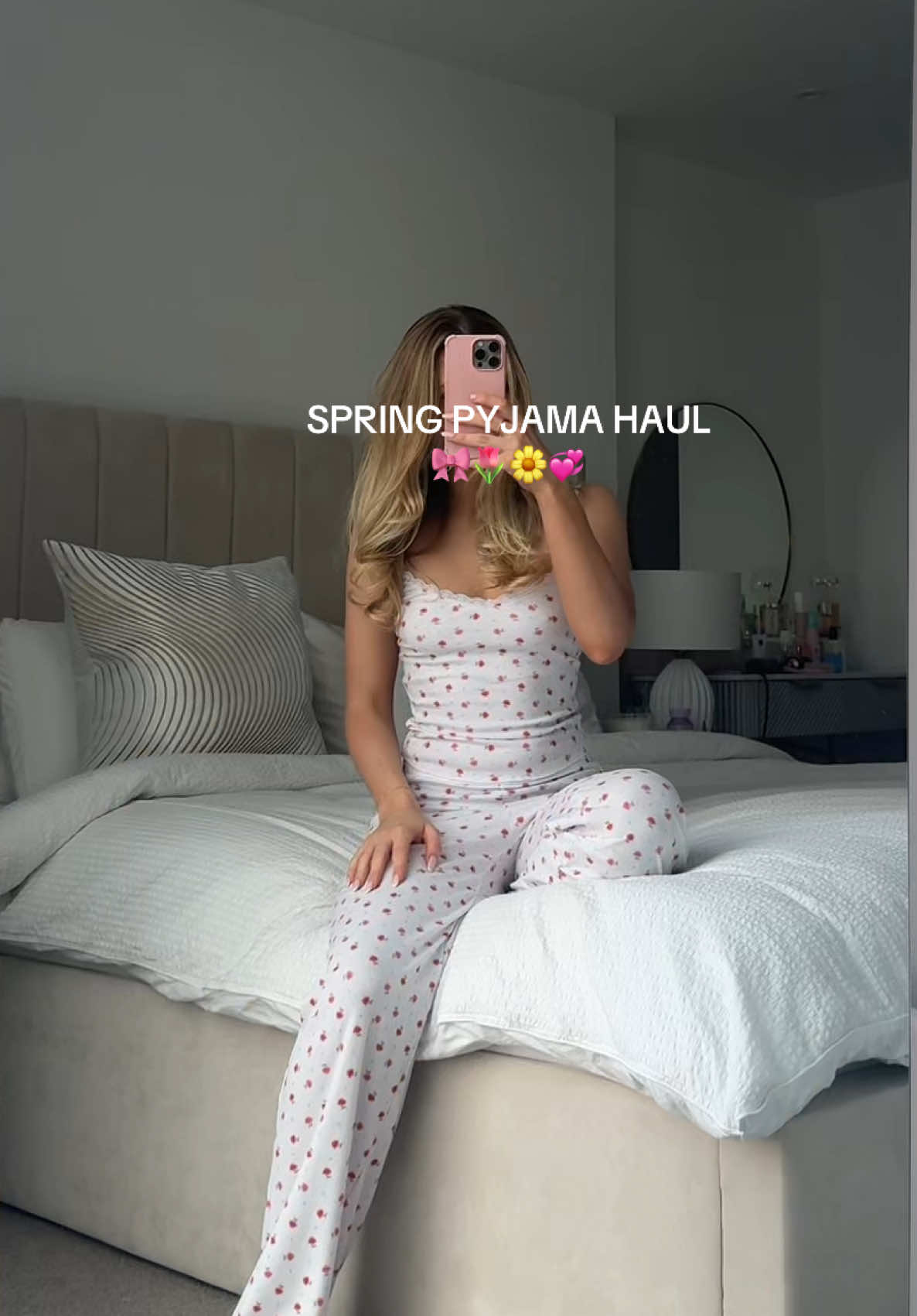 in an actual relationship with ALL of these pjs ✨🎀💞 they’re all from @White Fox Boutique ad use code MCRGAL for 15% off #girlythings #whitefox #pyjamas #pyjamahaul #spring #springhaul #springpyjamas 