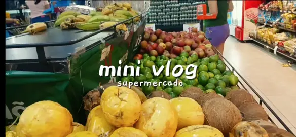 MINI VLOG °•☆ fazendo compras no supermercado com a minha mãe ☆•° . . . . . . . . . #viral #capcut #minivlog #compras #supermercado 