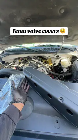 #greenscreen at least it doesn’t leak anymore #valvecovers #temu #truck #silverado 