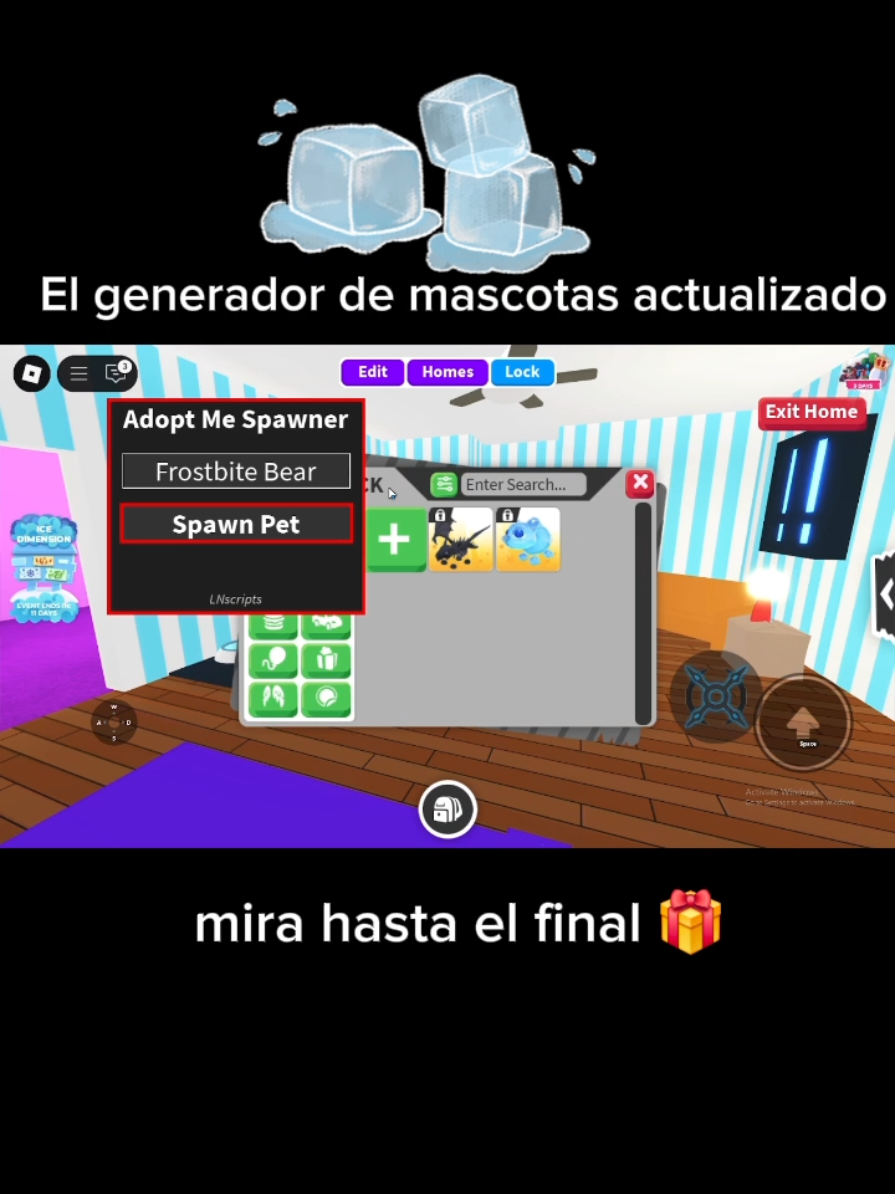 El generador de mascotas actualizado  Adopt me Script #adoptmeroblox #script #adoptmeupdate #adoptmepets 