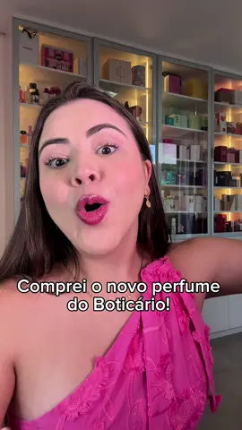 Testando o novo perfume do Boticário!  #perfume #cheirosa #dicasdeperfumes 