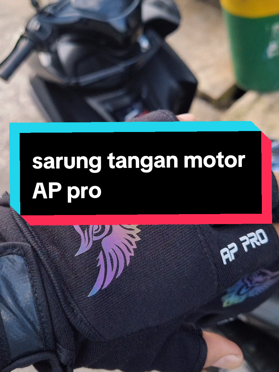 sarung tangan motor AP pro #sarungtangan #sarungtanganmotor #appro #reflector #fyp #CapCut 