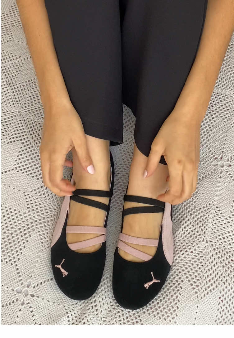 LAS AMOOOO 💕🩰 #balletflats #puma #fashiontiktiok #unboxing