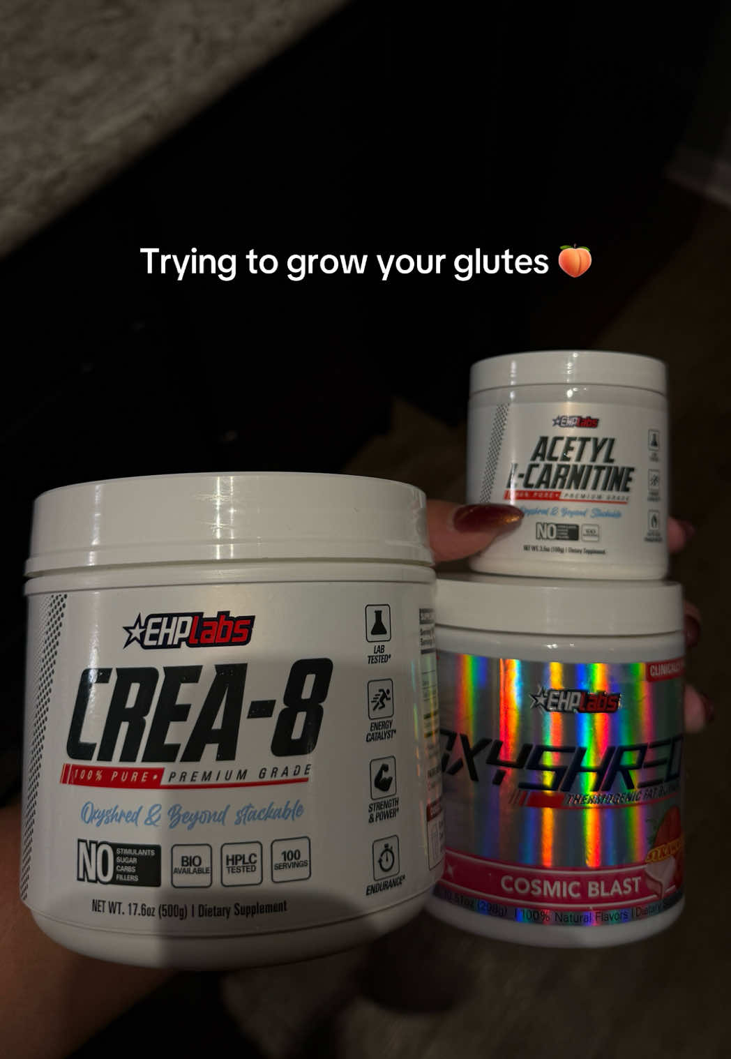 Glute gains going crazy 🥵 #glutes #oxyshred #creatine #ehplabs #gluteworkout #glutegains #gym #GymTok #gymgirl #workout #tiktokshopspringglowup #springglowup #tiktokshopfinds 