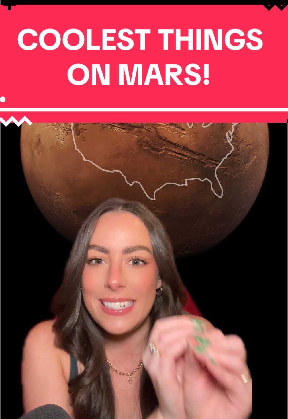 The most interesting things on the planet Mars! #space #Astronomy #nasa #solarsystem #science  #greenscreen 