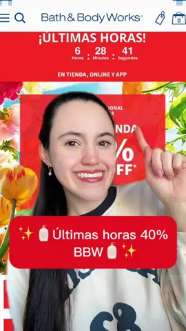 ✨‼️ Últimas horas: 40% en Bath & Body Works ‼️✨ ¡Aprovecha antes de que termine! ⏳✨ Bath & Body Works tiene un 40% de descuento en fragancias y más. 🛍️💖 No dejes pasar esta promo y renueva tus aromas favoritos. ¿Cuál es tu producto imprescindible? Cuéntamelo en los comentarios. 💬 No olvides seguir a @sabytips para más consejos. #bathandbodyworksmx #perfumes #fragancias #shopping #promocion #descuento #estrategia #marketingstrategy #marketingdigital #bathandbodyworks @Bath & Body Works Mexico 