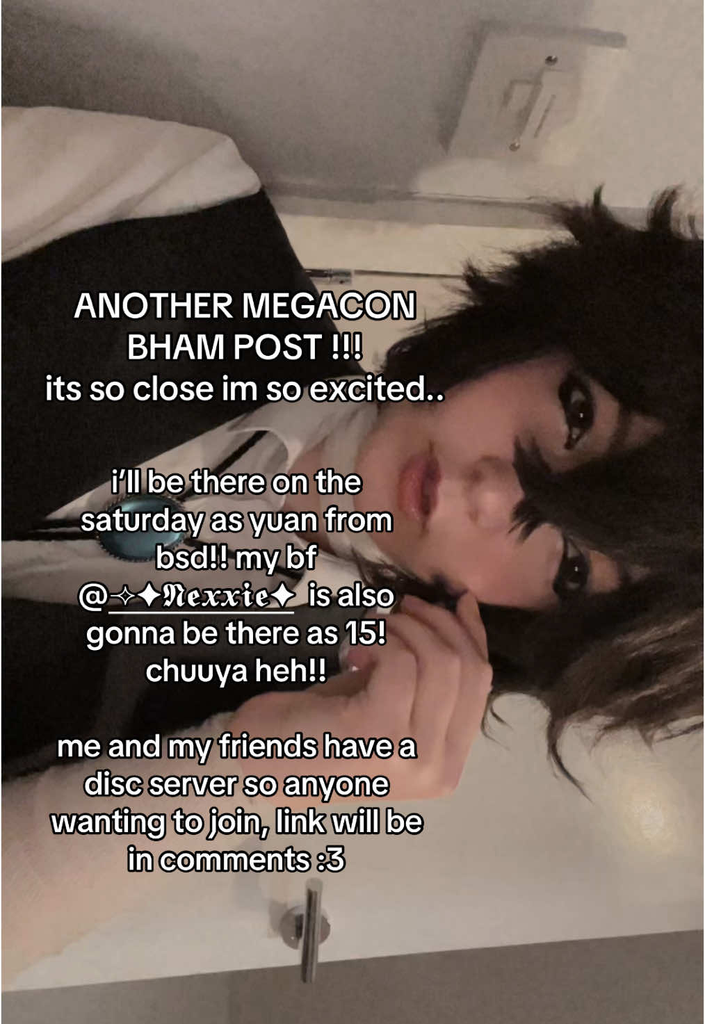 — #DAZAI ; i have minecraft brainrot wtaf… as a child i yearned for the mines #dazaiosamucosplay #cosplay #cosplayconvention #megaconbirmingham #megaconbirmingham2025 #cosplayer #dazaiosamu #bsd #bungoustraydogs #yuanbsd #yuancosplay #meow 