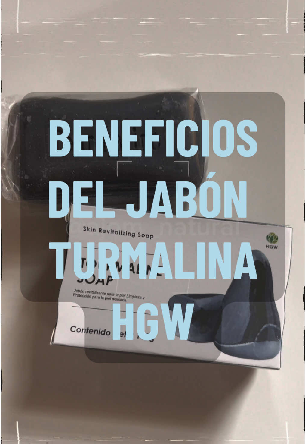 Beneficios del jabón de turmalina de HGW🤩 #creatorsearchinsights #jabon #turmalina #productosnaturales #cuidadodelapiel #cansancio #calendula #hgw #piel 