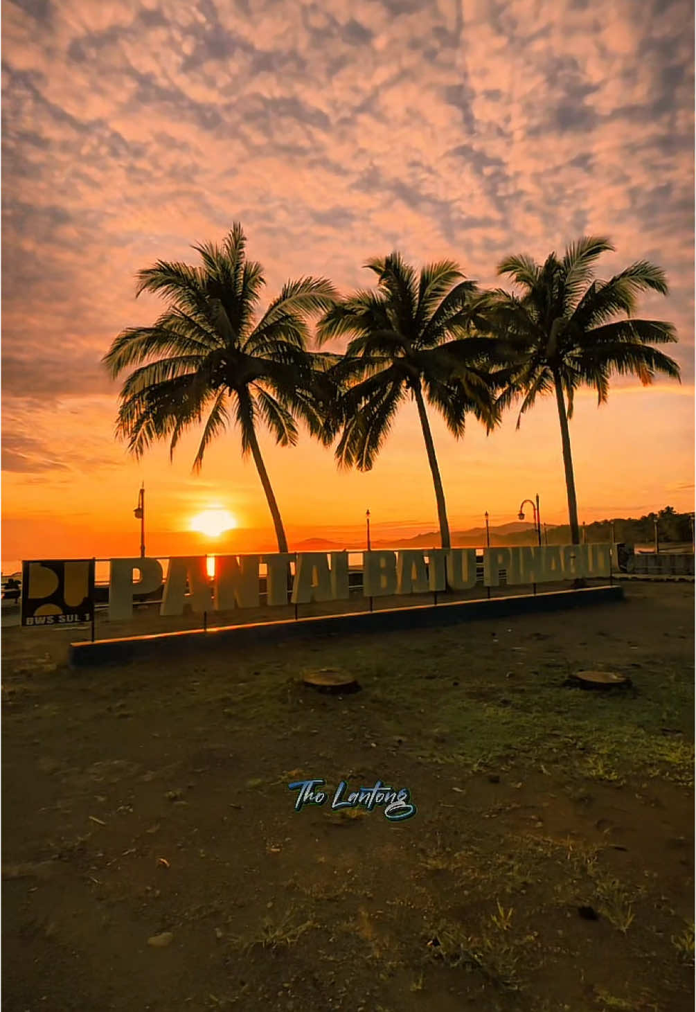 Batupinagut beach #sunrise #fyp #fypシ #pantai 