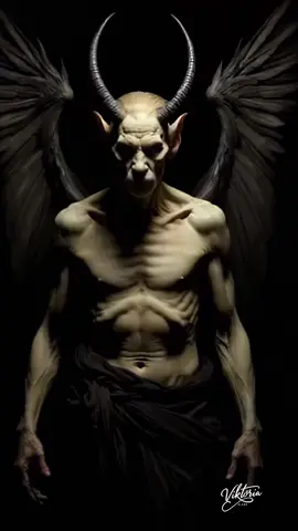 LUCIFER 🔥 animated painting #innovativeart #digitalpainting  #digitalprint #canvaspainting 