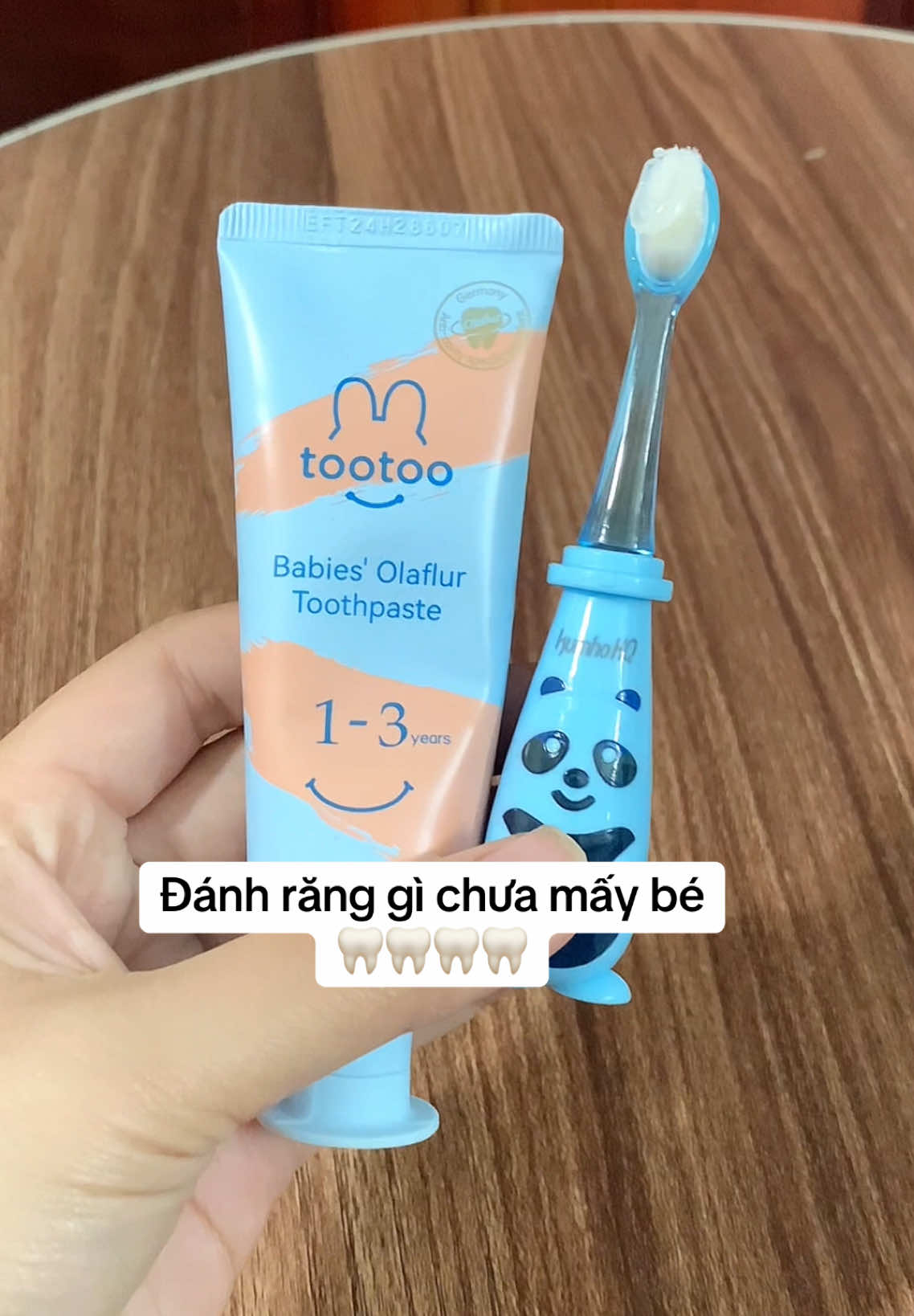 Too too kem đánh răng cho bé yêu #xuhuong #kemdanhrangchobe #kemdanhrangtootoo #tootoo 