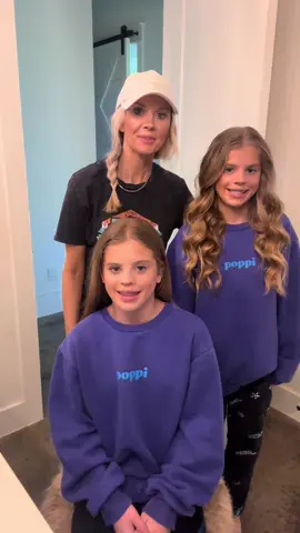 Get Ready With Us #girlmom #hair #hairtutorial #twins #grwm #cheer 