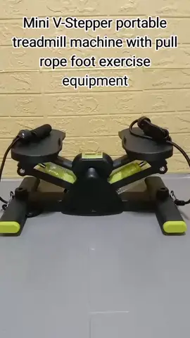 Mini V Stepper portable treadmill machine with pull rope foot exercise equipment....#exercise #stepperworkout #workoutmotivation #fyp #fypage #fyppppppppppppppppppppppp #fypシ゚ #tiktok #tiktokshop #tiktokshopontrend #creatorsearchinsights #tiktokviral 