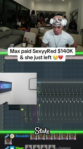 Max paid SexyyRed $140K & she just left 😢💔 #Plaqueboymax #max #faze #fazeclan #fyp #foryou #foryoupage #viral #sexyred #sexyyred #lazerdim #chickenp #chuckyy #babychief #babychiefdoit #inthebooth #rap plaqueboymax in the booth with lazerdim chicken p chuckyy and baby chief do it 
