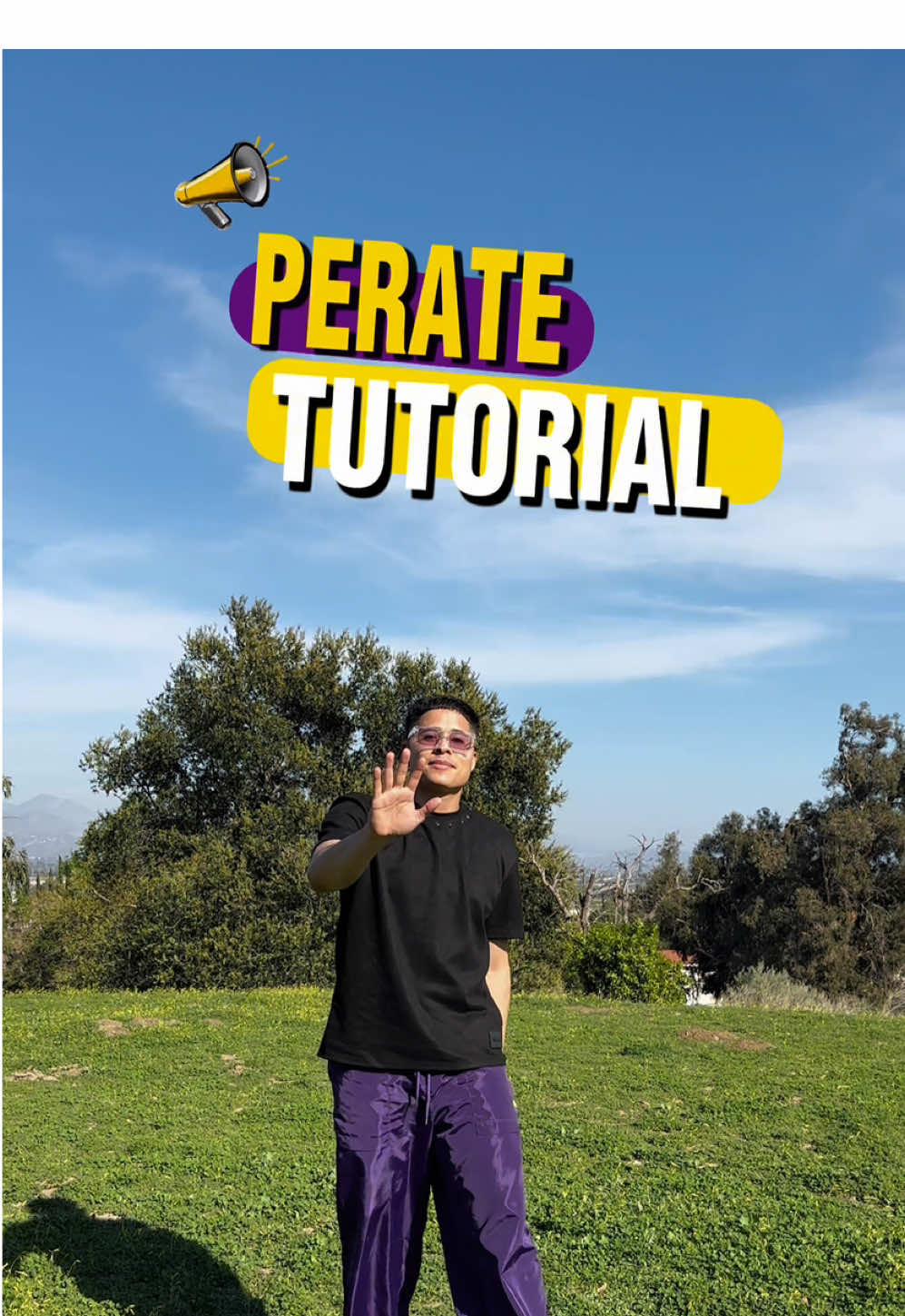 Replying to @Nawabsahito110♥️ PERATE TUTORIAL IS HERE! ✋🏼🕺🏻 IT’S AMAZING HOW POWERFUL THIS TREND CAME BACK AND GOING CRAZY EVERYWHERE IN THE WORLD! 🌎 THANK YOU GUYS SO MUCH!! NOW GO TRY IT AND USE #peratebaby LOVE Y’ALL!! 😉🫵🏼