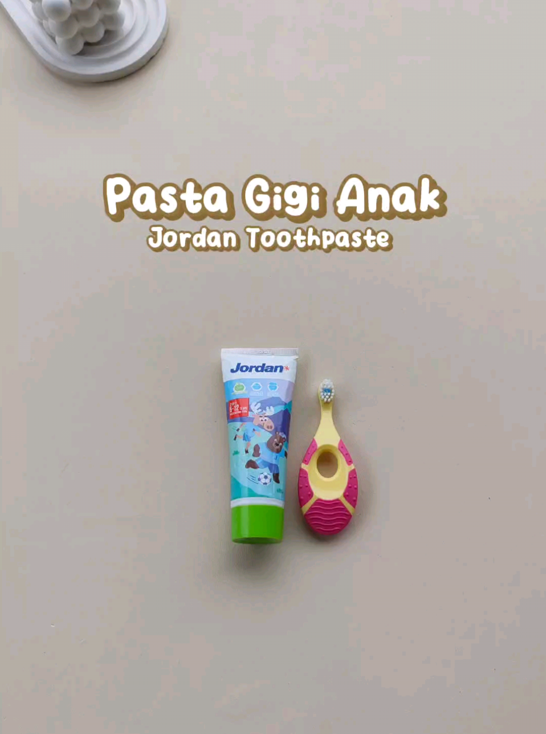 Yuk pakai pasta gigi berflouride bund #pastagigi #pastagigianak #pastagigiberfluoride #pastagigiamantertelan  #jordantoothpaste #jordanstep2 