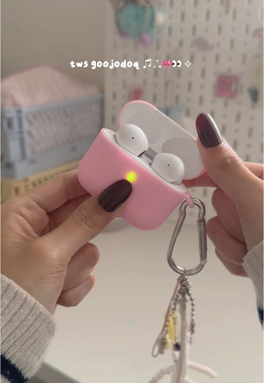 earphonenya udah free case 🎀 #gojodooq #goojodoqearphone 