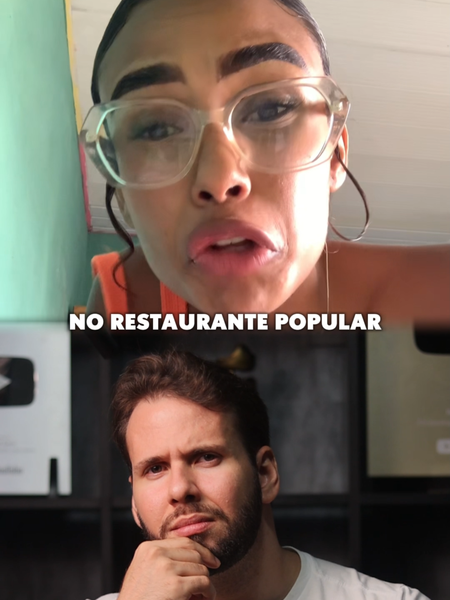 ELE LEVOU ELA AO RESTAURANTE POPULAR, E OLHA NO QUE DEU! 🤦‍♂️