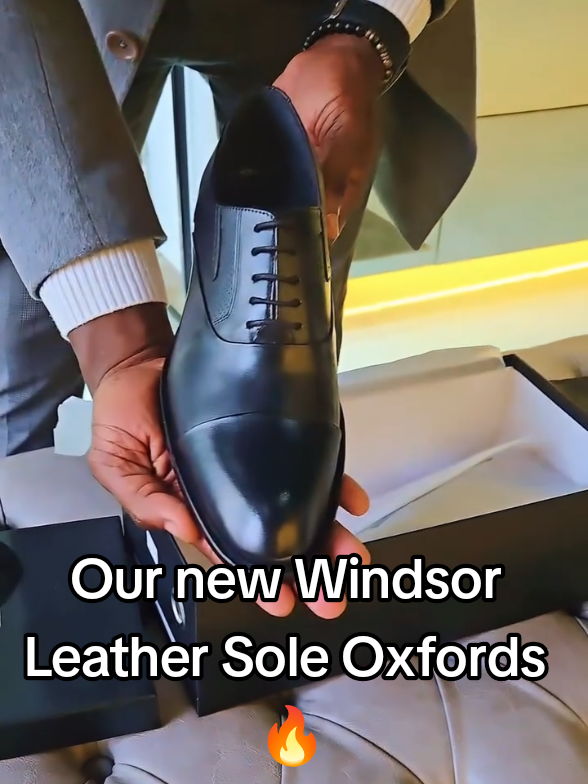 Introducing our new Windsor Black Leather Oxfords Red Leather Bottoms—where classic elegance meets modern audacity. Crafted from premium full-grain leather, these shoes embody refined craftsmanship, while the striking red leather sole adds an unexpected statement of power and confidence. Ksh28,950/- WWW.THEFOREMEN.COM #creatorsearchinsights #oxfords 