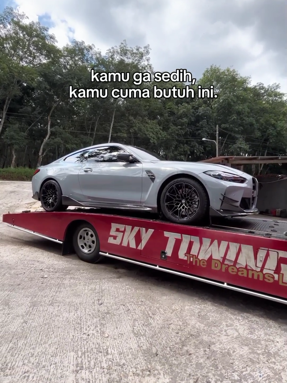 Bener ga si? #skytowing #skytowingserviceindonesia #bmw #bmwm4 #bmwm4competition 