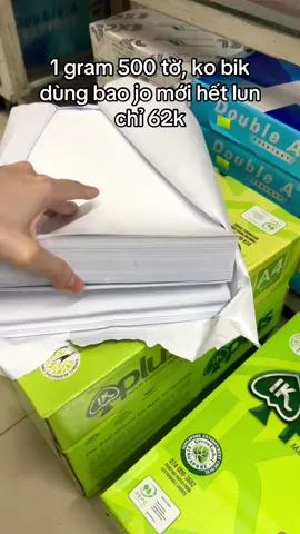 Giấy A4 500 tờ #giay #giaya4 #vanphongpham #học_sinh #fyp #foryoupage #foryou 🌷