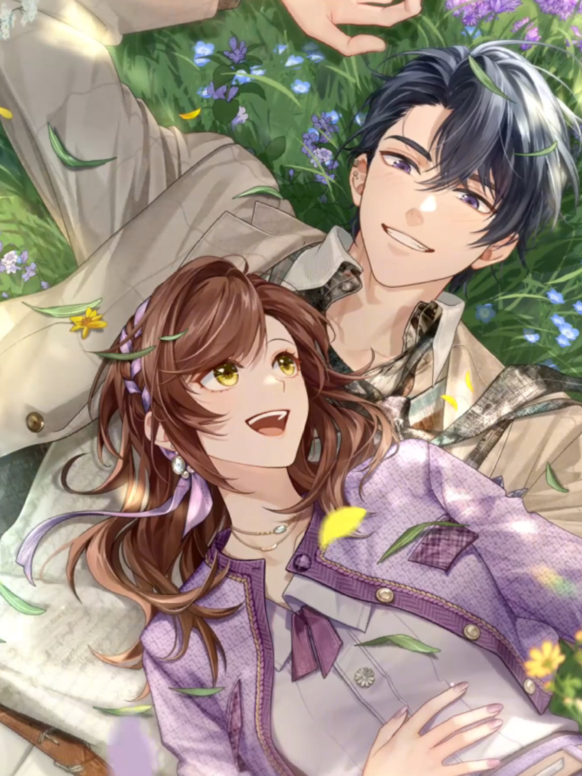 I am sorry, I don't have the time to edit.. BCS, LOOK AT THESE TWO. I- AWHH AAAAA SO CUTE😭😭. I WANNA CRY. . #tearsofthemis #mariusvonhagen #mariusvonhagenedit #marius #otomegame #hoyoverse #gamerecommendations #recommendations #trending #fyp 