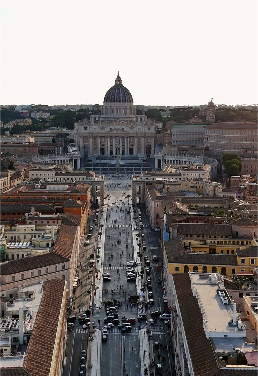 Rome, Italy 🇮🇹 | St. Peter’s Basilica from Above – Timeless Beauty.. Rome, the Eternal City, seen from above — featuring the majestic St. Peter’s Basilica and the grand Via della Conciliazione. A perfect blend of history, architecture, and spiritual beauty. 🌇🇮🇹 🎥 Follow @italia_amore_mi0 for more epic views from Italy’s most iconic places! #Rome #StPetersBasilica #Italy #ItaliaAmoreMio #VisitItaly #tiktoktravel #EternalCity #HistoricViews #DroneFootage #BucketList #Wanderlust #Vatican #ItalyVibes #ScenicItaly