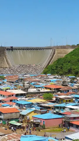 dam breaks and 30 meter wave floods community #viral #ai #aiart #cinematics #tsunami 