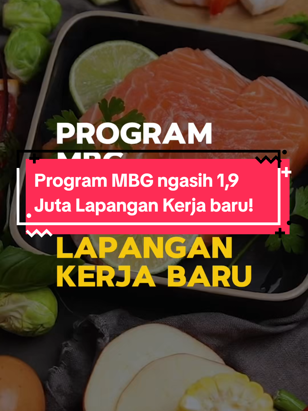 Program MBG ngasih 1,9 Juta Lapangan Kerja baru! #makanbergizigratis #beritaviral #bisnismillenial #prabowogibran 