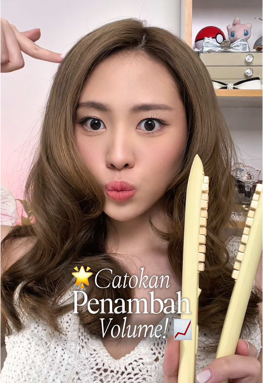 catokan penambah volume biar rambut ga lepek! #catok #caracatok #catokan #fypシ゚ #fyp #tutor #keranjangkuning #cuantanpabatas #catokanjagung #catokangenteng #catokanNVMEE @NVMEE 