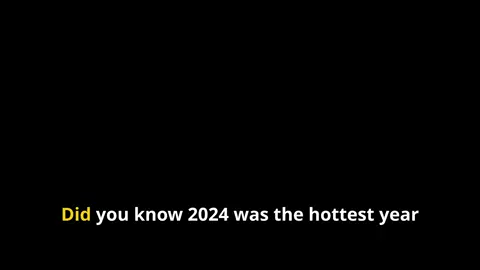 In this eye-opening video, we delve into the alarming findings of the World Meteorological Organization's 2024 report, revealing that this year has marked the hottest temperatures on record. With global averages soaring to 1.55°C above pre-industrial levels and CO₂ concentrations hitting an unprecedented 420 ppm, our planet is in crisis like never before. Witness the staggering effects of melting glaciers, rising sea levels, and extreme weather events that are reshaping our world. Join us as we explore the consequences of ocean acidification on marine life and the urgent need for action. Like and share this video to spread awareness!  #ClimateCrisis #WMO2024 #GlobalWarming #OceanAcidification #extremeweather #ProtectorOfPlanet #actforearth #savetheworld #heat #climatechange 