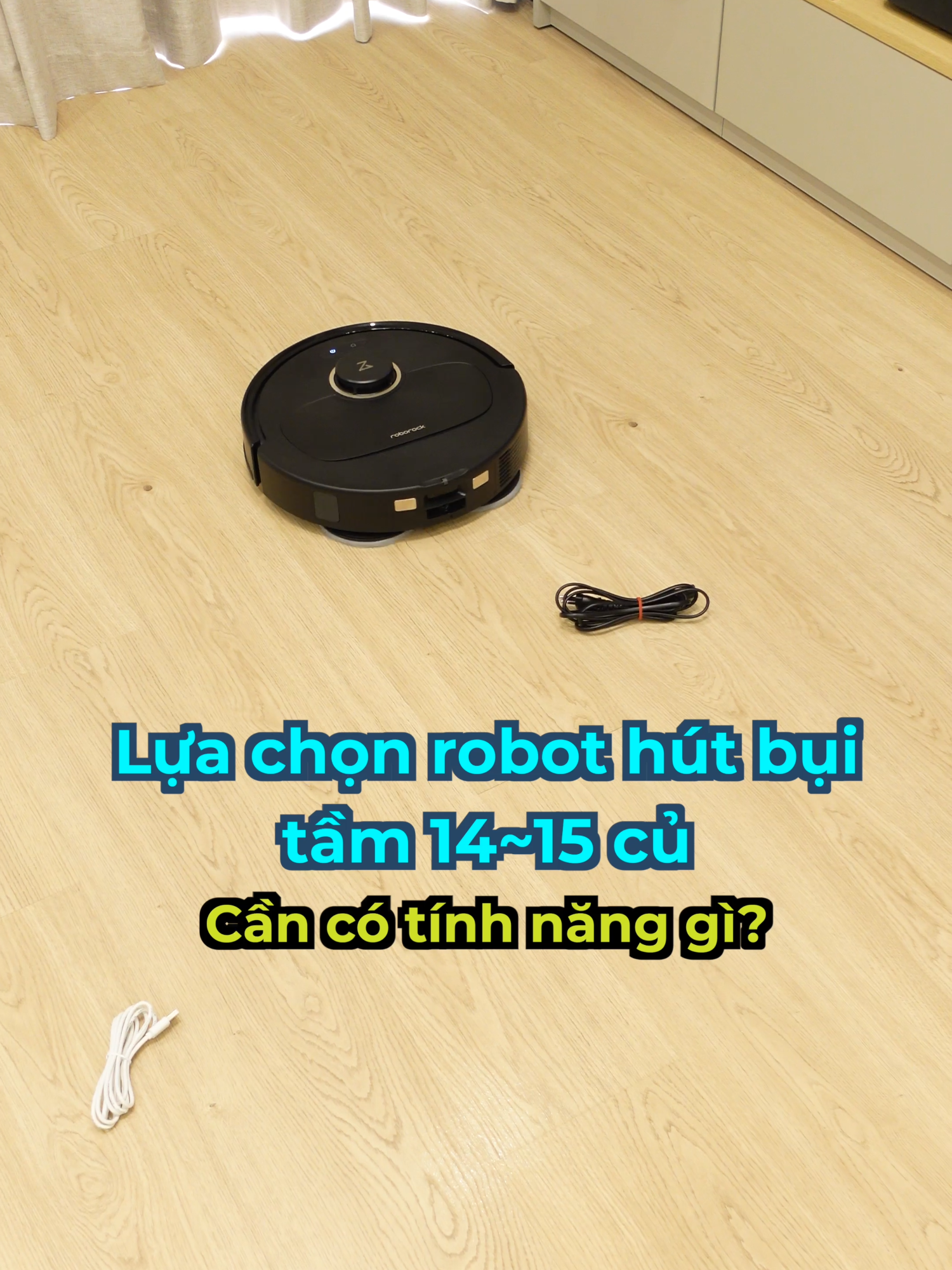 Đi mua robot hút bụi tầm 14-15 củ thì tìm kiếm các tính năng, đặc điểm gì? Đồng hành cùng Roborock Qrevo 5AE #LearnOnTikTok #ThanhCongNghe