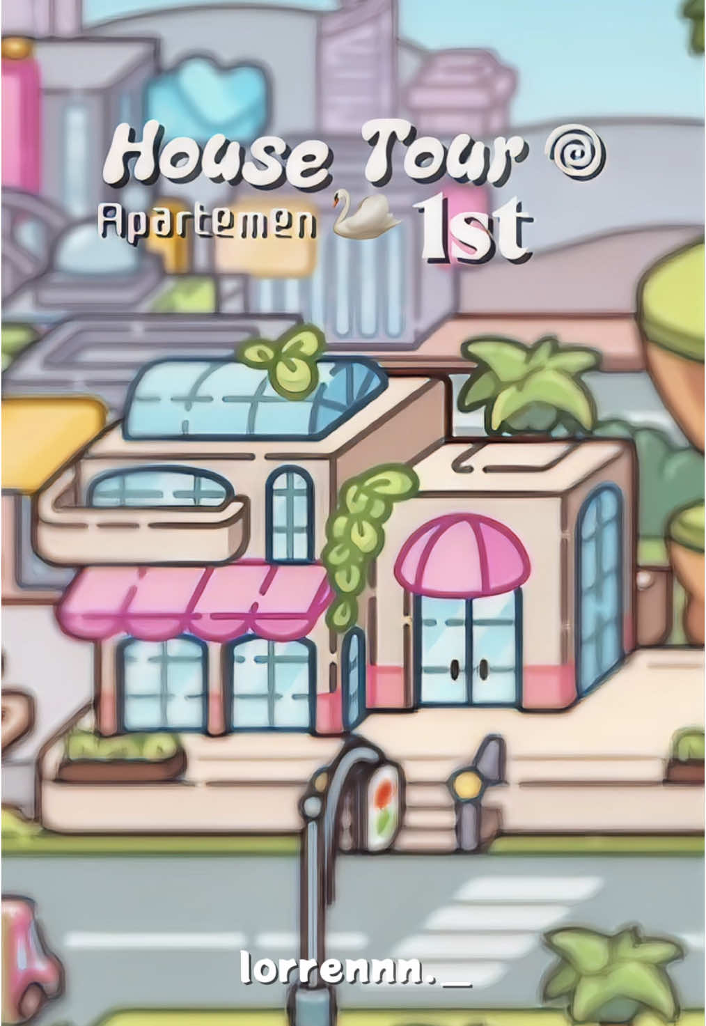 House tour apartemen 🧚🏻‍♀️            #Harpperfamily #avatarworld #4u #fyp #pazugames #zyxbca 