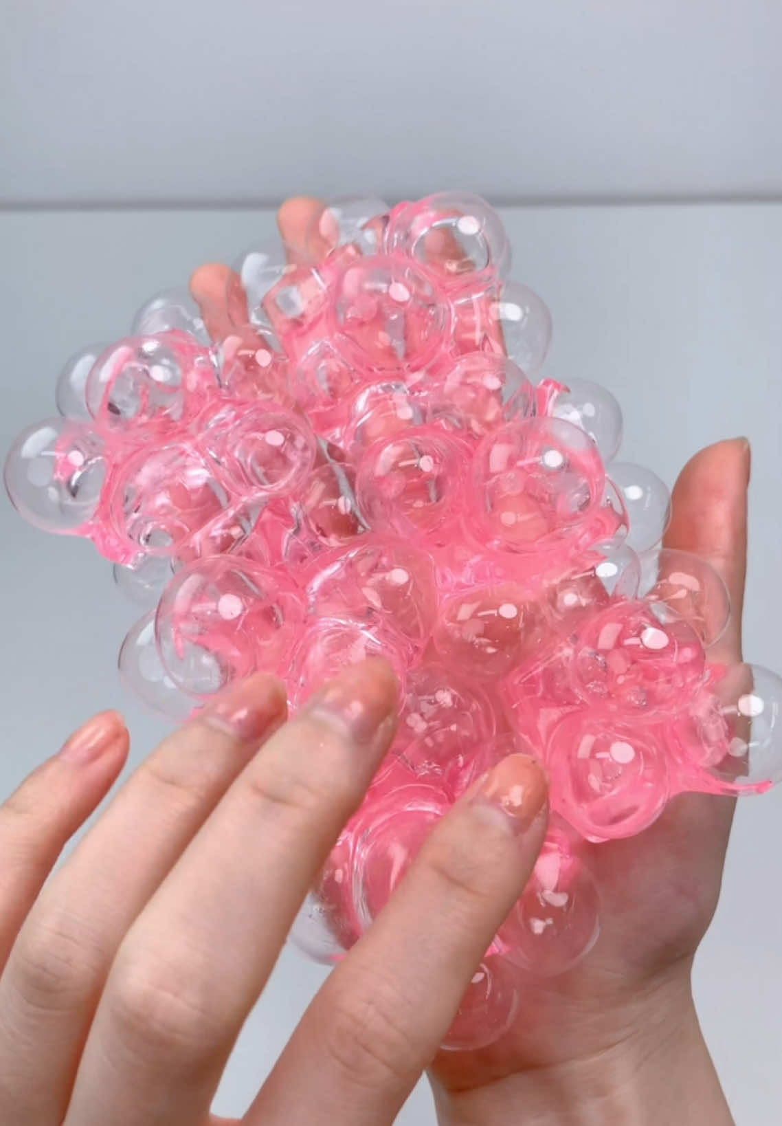 FUFUSQUISHY ASMR🍫🍫Crystal Pink Chocolate Pack