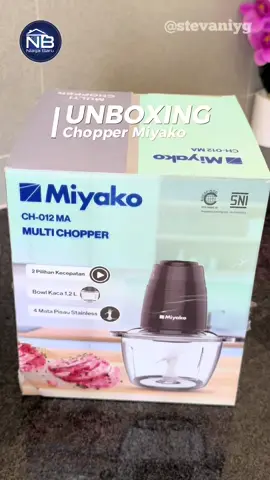 Cocok untuk menggiling daging, bumbu atau kacang kacangan #chopper #chopperdaging #miyako #penggilingdaging 