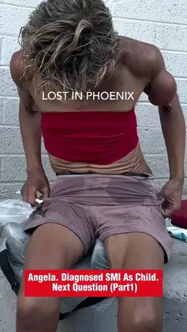 Angela. Diagnosed SMI As Child. Next Question.(Part1) #streettalk #americanhorrorstory #homeless #usahomeless #phoenix