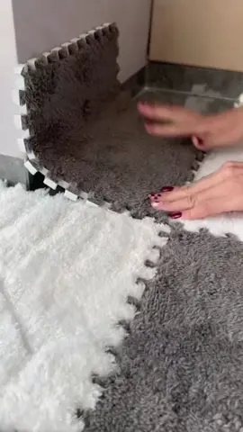 PUzzle mat Shaggy Carpet Tikat Bulu Plush Carpet 30x30cm baby floor mat Non slip rug carpet 250 #foryoU #organizer #appliances #homeappliances