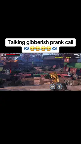 Talking gibberish prank call 🏴󠁧󠁢󠁳󠁣󠁴󠁿😂 #prankcall #gibberish #scottish #fyp   