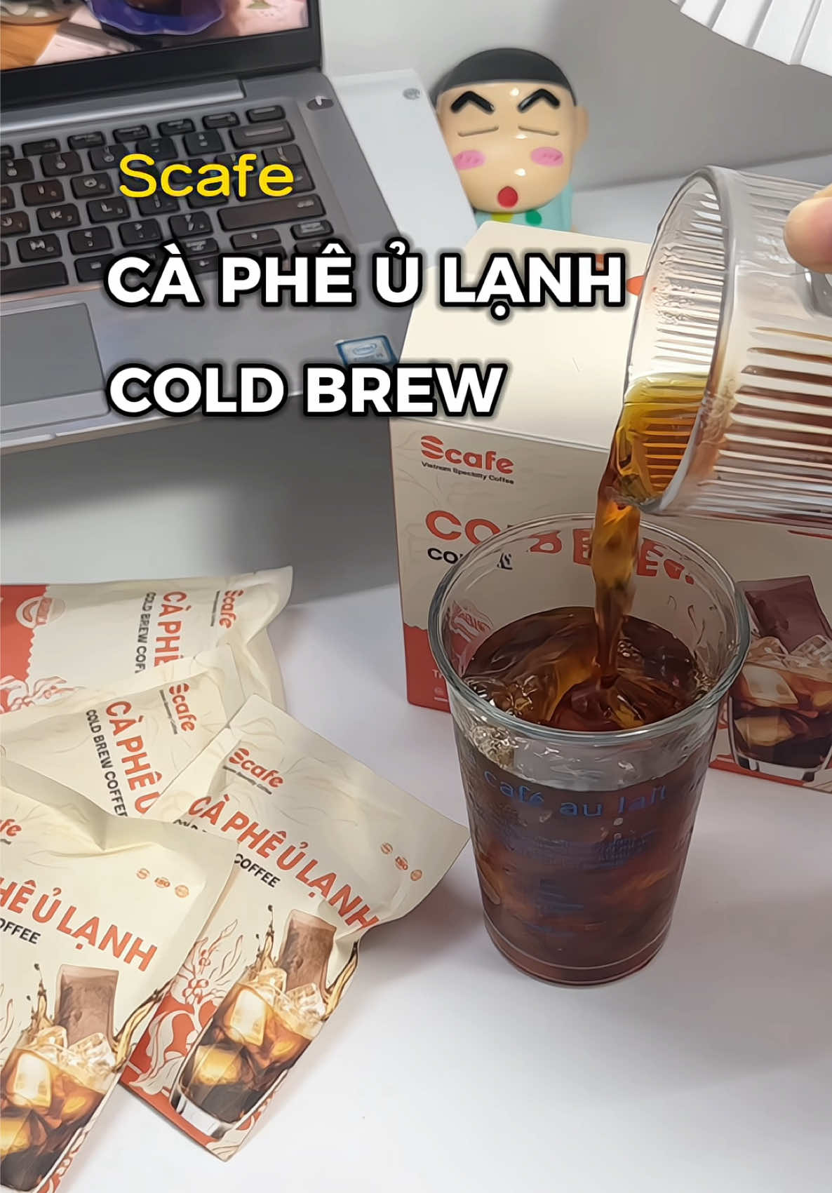 Pha cold brew tại nhà cùng Scafe Việt Nam #scafevietnam #scafe #capheulanh #coldbrew #unboxing #xuhuong #fyp 